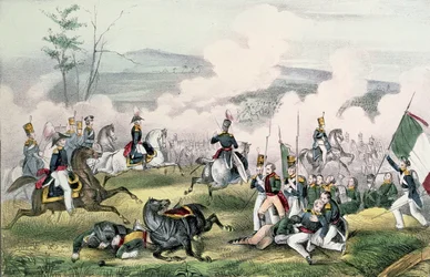 The Battle of Palo Alto, California, 8th May 1846